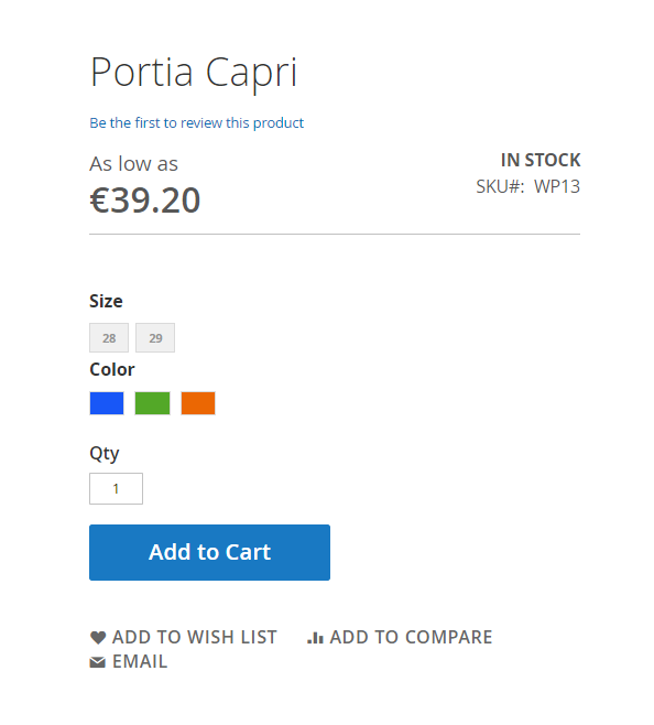 Magento 2 module for productlabels